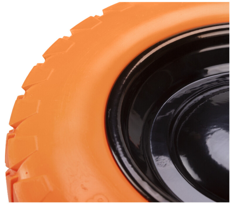 Roata Roaba Poliuretan cu Janta Metalica Profil Drept [4]