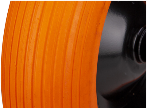 Roata Roaba Poliuretan cu Janta Metalica Profil Rotund [3]