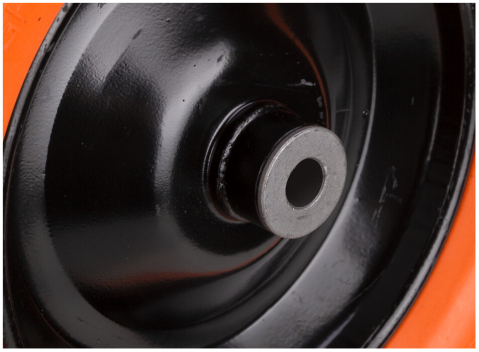 Roata Roaba Poliuretan cu Janta Metalica Profil Rotund [1]