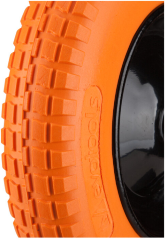 Roata Roaba Poliuretan Slim cu Janta Metalica Profil Rotund [1]