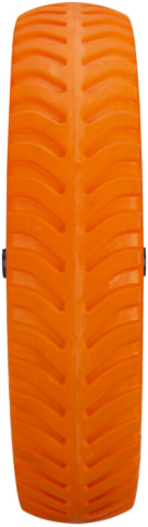 Roata Roaba Poliuretan Slim cu Janta Plastic Profil Rotund [2]