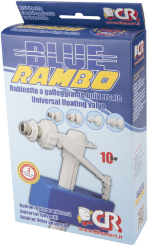 Robinet Flotor Blue Rambo cu Stut din Plastic - Diametru robinet 3/8 inch [1]