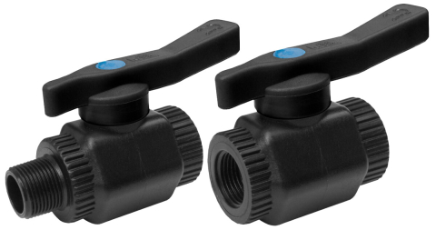 Sanitare - Robinet Trecere Negru PPCV