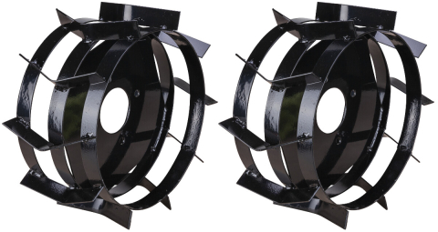 Accesorii motosape si motocultoare - Roti Metalice Motosapa/Motocultor Tip 2 - Diametru roti 350 mm