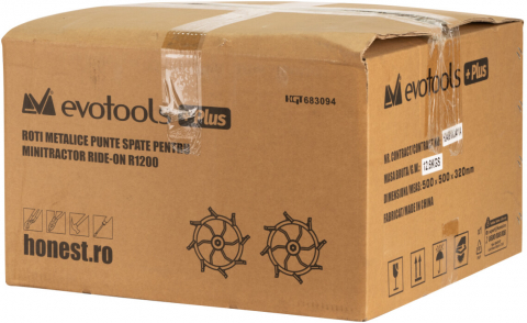 Roti Metalice Punte Spate pentru Minitractor Ride-On R1200 Evotools Plus [1]