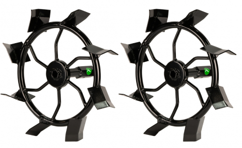 Minitractoare - Roti Metalice Punte Spate pentru Minitractor Ride-On R1200 Evotools Plus