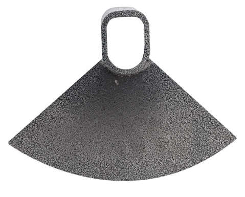 Unelte pentru gradinarit - Sapa 1/2 Gri Carbon - Lungime sapa 220 mm Inaltime sapa 130 mm