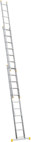Utilaje pentru constructii - Scara Aluminiu EvoTools +Plus - Nr. Trepte 8 Nr. Tronsoane 3
