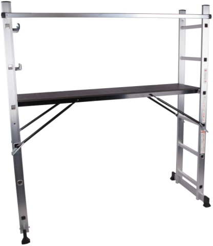 Scari, platforme si schele - Scara Aluminiu Tip Schela - Inaltimi 190 / 330 / 100 cm