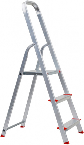 Scari, platforme si schele - Scara din Aluminiu Cu Platforma ETS 1167