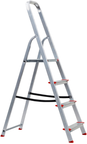 Scara din Aluminiu Cu Platforma ETS 1167 - Nr. Trepte 6+P [5]