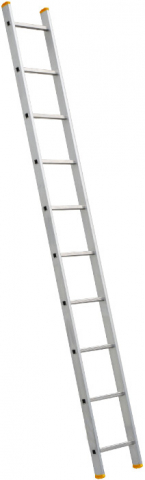 Scari, platforme si schele - Scara din Aluminiu ETS 1167 - 1 tronsoane, 11 trepte, Inaltime totala 308.7 cm