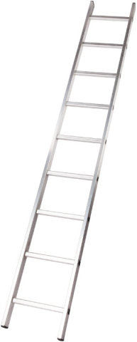 Utilaje pentru constructii - Scara din Aluminiu ETS - Nr. Trepte 8 Nr. Tronsoane 1