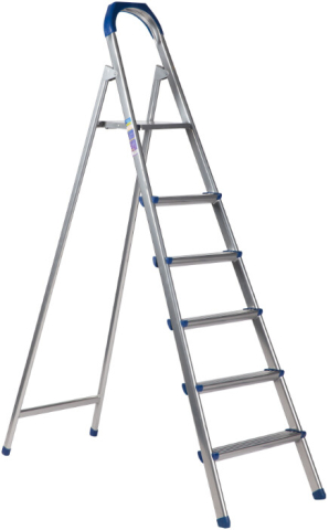 Scara Metalica Vopsita Gri - Inaltime totala 2.49 m Nr. Trepte 9+P Inaltime Utila 2.05 cm [7]