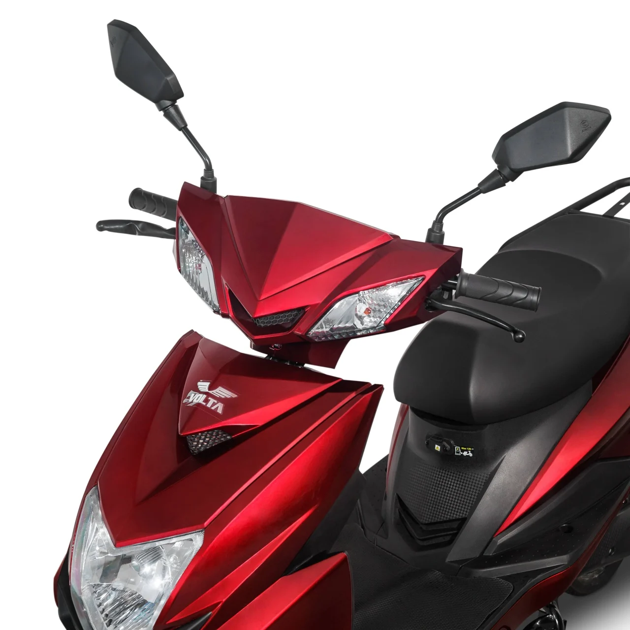 Scuter Electric, 1500W, Fara Permis, Voltarom S1, autonomie pana la 74 km, Visiniu [10]
