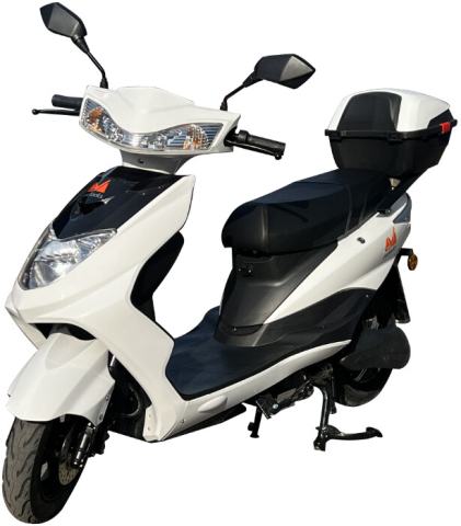 Scutere - Scuter Electric Alb SC1500, viteza maxima 25 km/h, autonomie 60 km