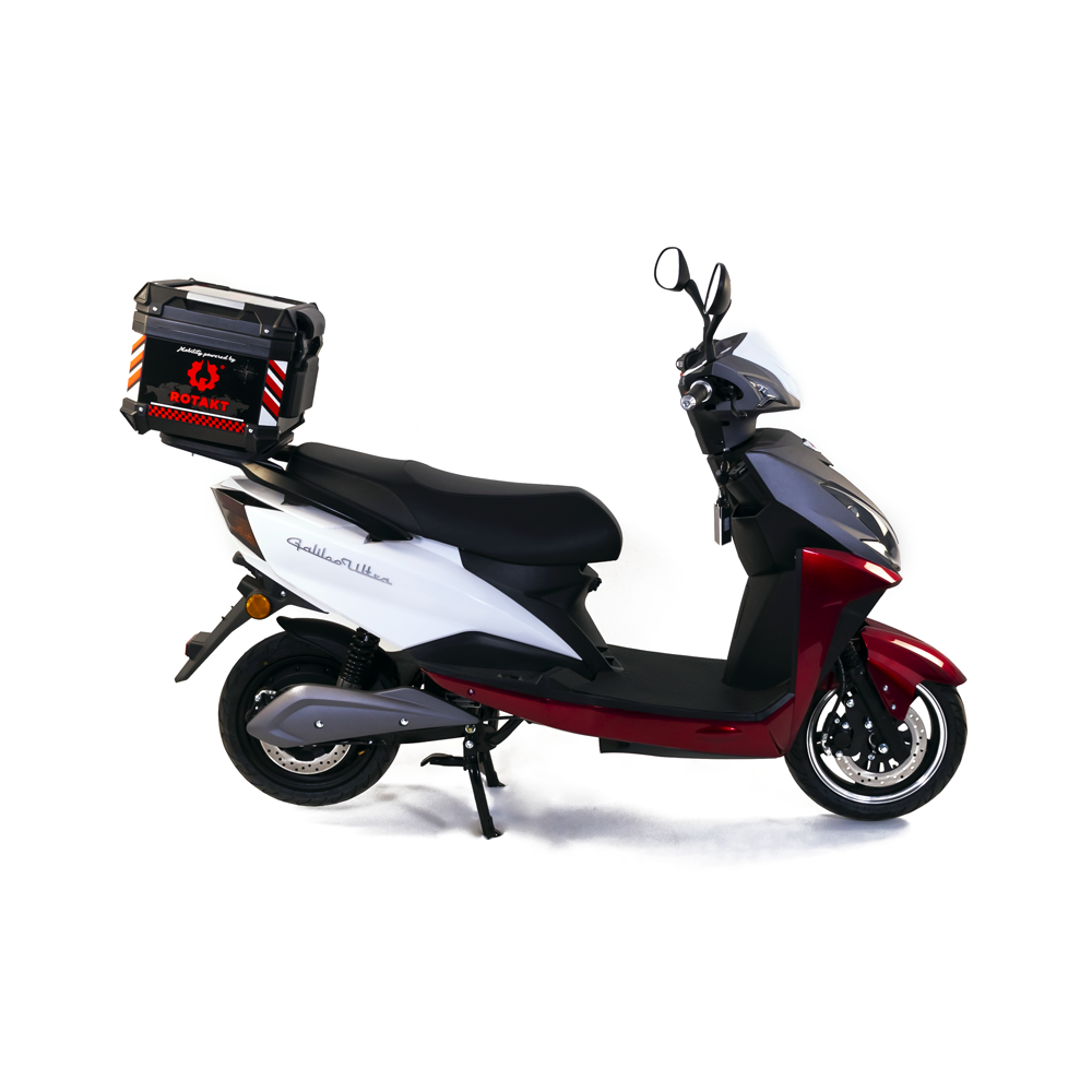 Scutere, ATV si Biciclete - Scuter Rotakt Galileo Ultra, Viteză maximă 45Km/h, Autonomie 45Km, Putere 2400W, Acumulatori 72V / 30Ah, Timp de încărcare 6-8h, KeyLess Go, USB, NFC/Bluetooth