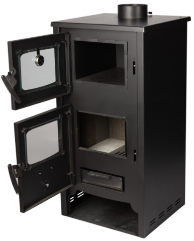 Semineu pe Lemne cu Cuptor si Termometru EvoTools +Plus (EcoDesign) [4]