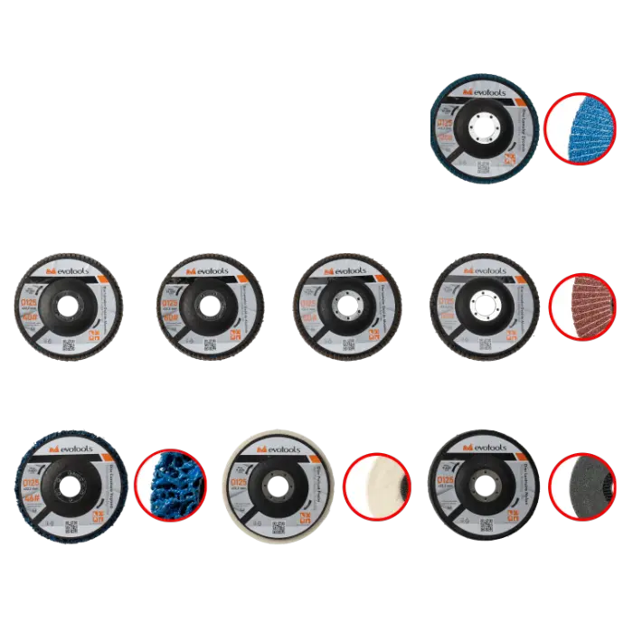 Scule & unelte - Set 11 Discuri Abrazive EvoTools