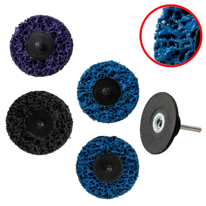 Scule & unelte - Set 4 Mini Discuri Curatare cu Suport EvoTools