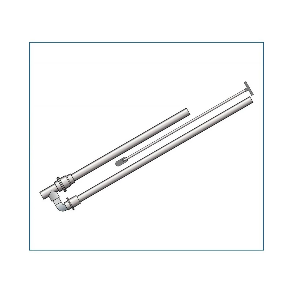 Piese si accesorii pompe de suprafata - Set complet Teu foraj 32/50-40-50