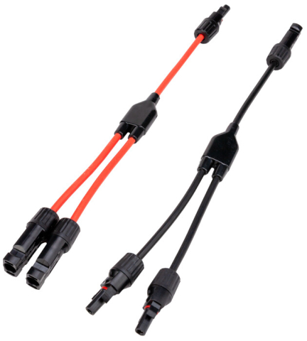 Fotovoltaice - Set Conectori Y Panou Fotovoltaic