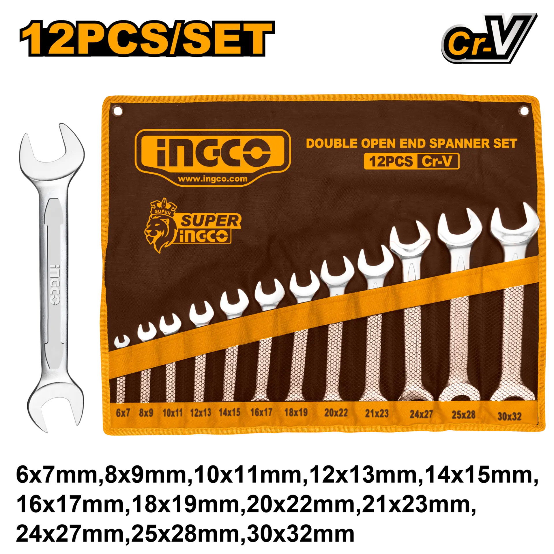 Scule & unelte - Set de Chei Combinate in Panza 12pcs 6-32mm