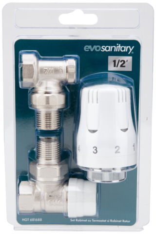 Set Robinet cu Termostat si Robinet Retur [1]