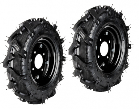 Accesorii motosape si motocultoare - Set Roti Motocultor - Marime set 4.00 - 8