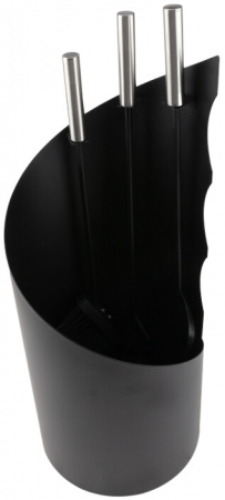 Accesorii sobe si burlane - Set Ustensile pentru Semineu cu Suport 3 Piese