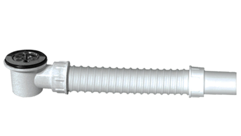 Sanitare - Sifon Flexibil cu Ventil pt Lavoar si Cadita Texo