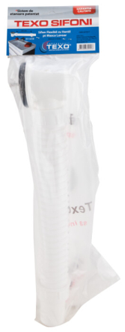 Sifon Flexibil cu Ventil pt Lavoar si Cadita Texo [1]