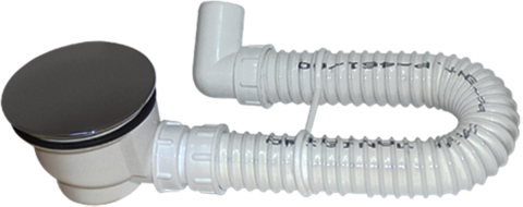 Sanitare - Sifon Flexibil cu Ventil si Cot Texo