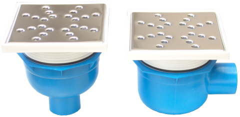 Sifon Pardoseala Patrat cu Inaltator [1]