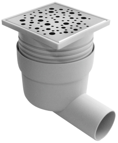 Robineti, supape, sorburi si fitinguri - Sifon Pardoseala Patrat cu Inaltator SL