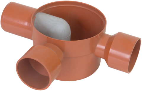 Sanitare - Sifon Pardoseala SL 2 Intrari 90/180 grade Dreapta STY653-D