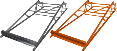 Uz casnic & industrial - Sistem Fixare Panou Solar cu Tuburi Vidate SP-470 Inclinatie Redusa