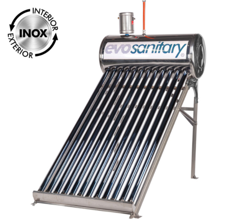 Uz casnic & industrial - Sistem Panou Solar cu Tuburi Vidate SP-470-58 INOX
