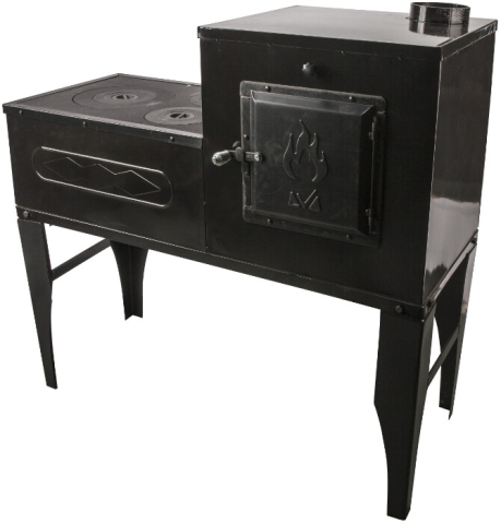 Soba de Gatit Emailata Tip L / Cizma, Neagra [21]