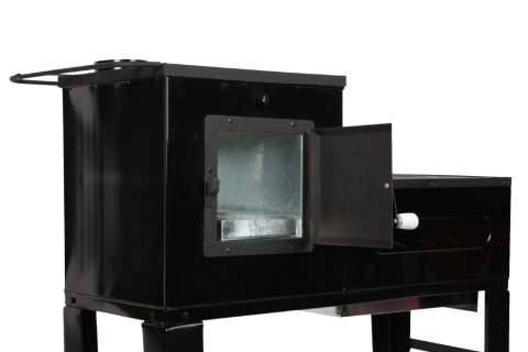 Soba de Gatit Emailata Tip L / Cizma, Neagra [40]