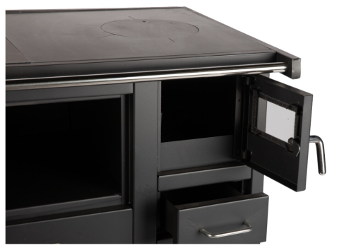 Soba de Gatit pe Lemne Grand Tip B pt Incalzire Centrala [4]