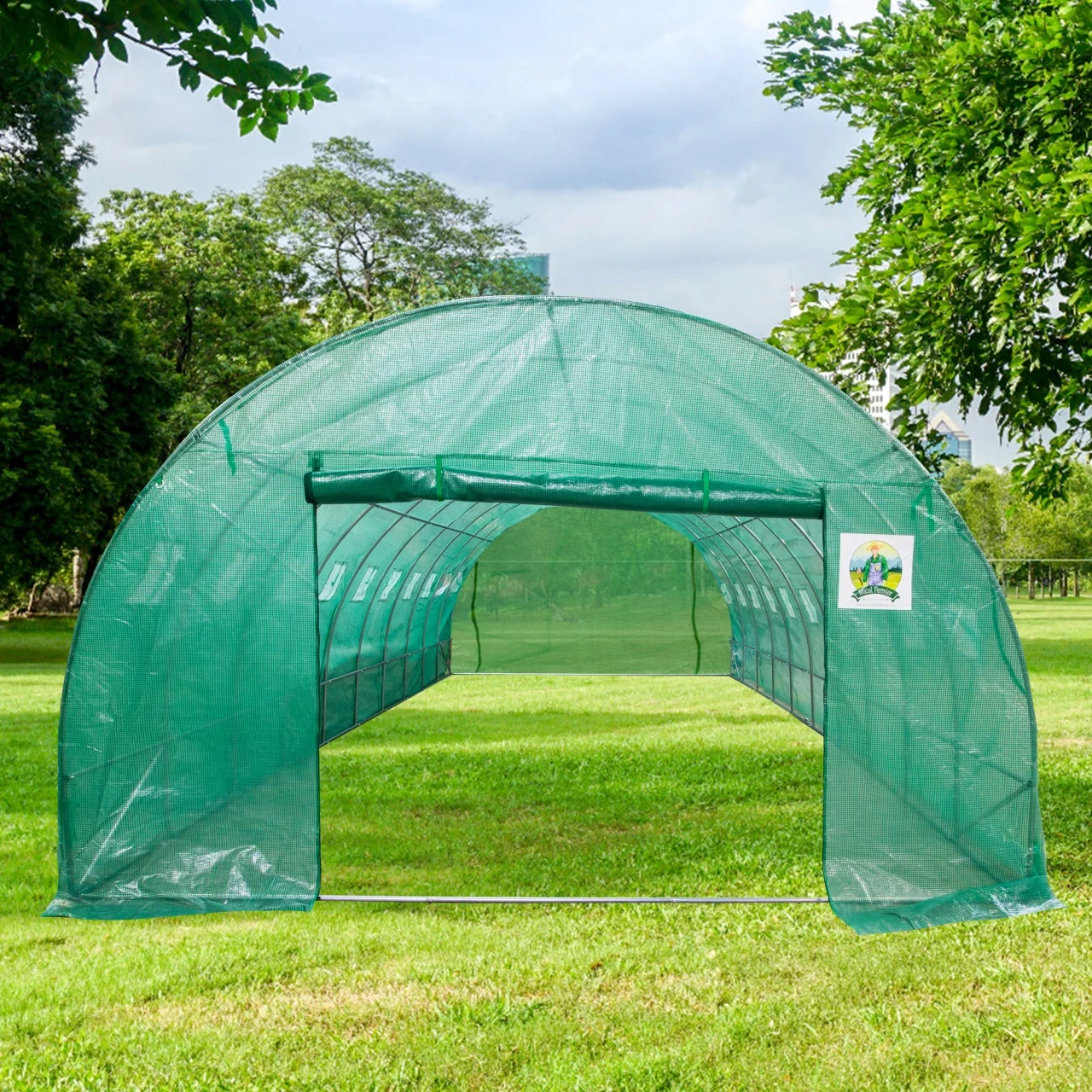 Solar/Sera Micul Fermier 8x4x2.5m , polietilena, densitate 140g/mp UV4 [7]