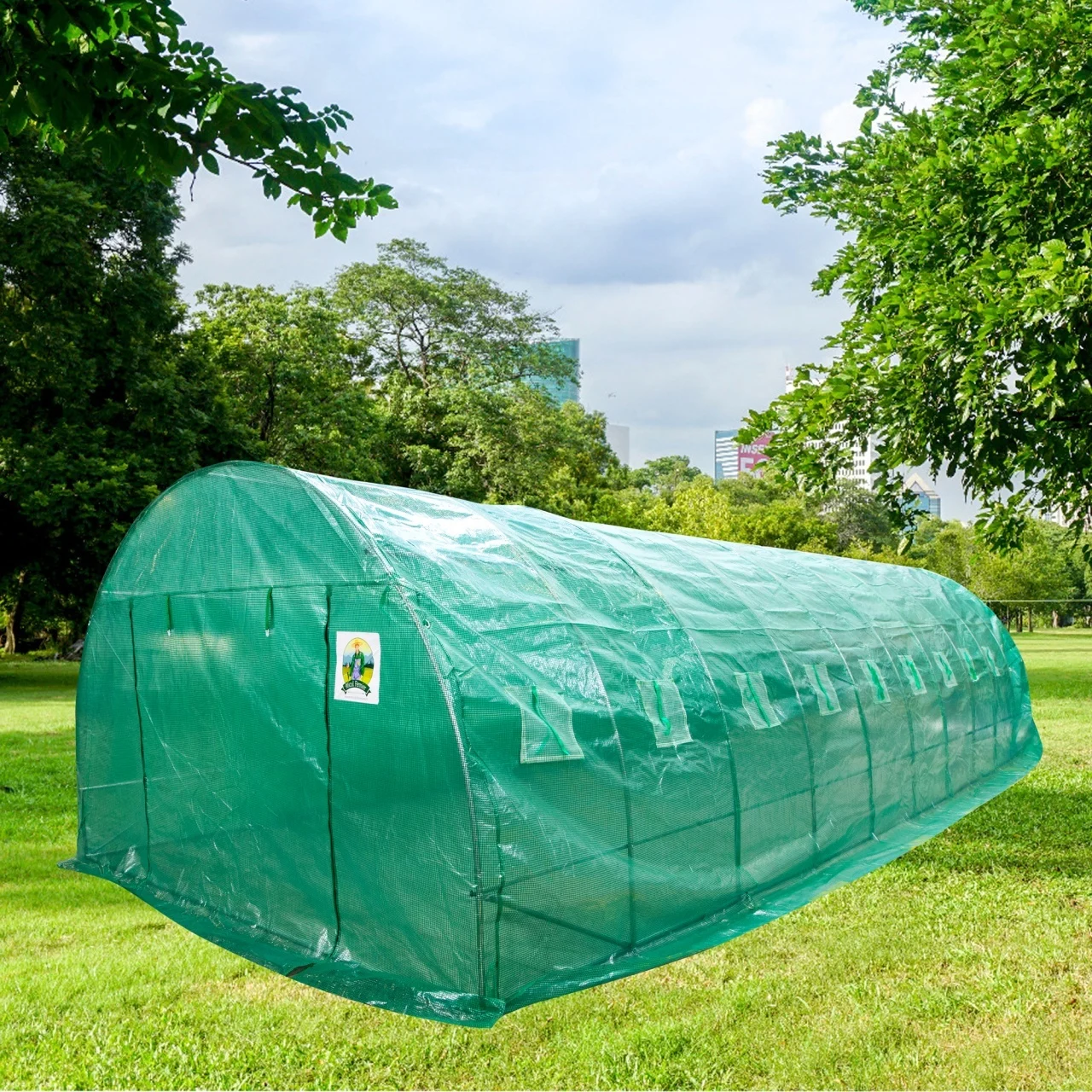 Sere si solarii - Solar/Sera Micul Fermier 8x4x2.5m , polietilena, densitate 140g/mp UV4