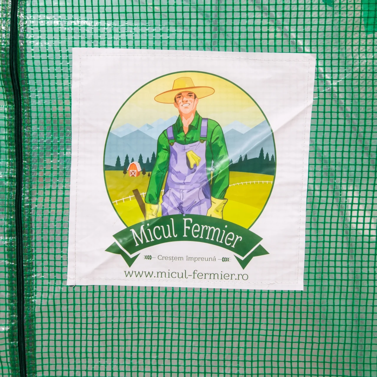 Solar/Sera Micul Fermier 8x4x2.5m , polietilena, densitate 140g/mp UV4 [3]