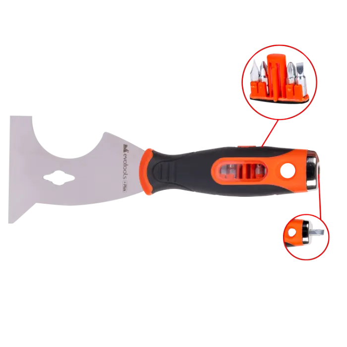 Spaclu Inox Multifunctional cu Batator si Biti EvoTools +Plus [0]