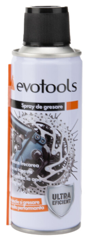 Scule si accesorii auto - Spray de Gresare EvoTools - Volum spray 200 ml