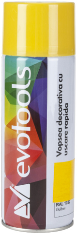 Spray Vopsea 1150 - Volum spray 400 ml Culoare spray RAL 1032 Galben [31]