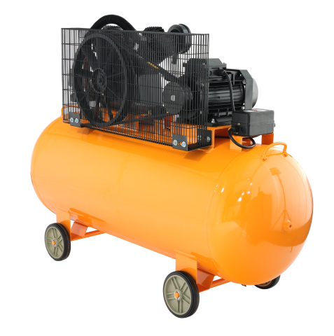 Stager Air 60C370 compresor aer, 370L, 10bar, 600L/min, trifazat, angrenare curea [1]