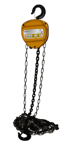 Utilaje pentru constructii - Stager HSC-0.5T palan manual 0.5T/3m, lant 6mm