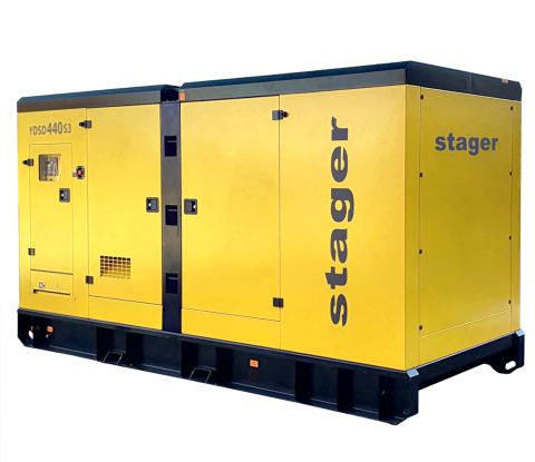 Stager YDSD440S3 Generator insonorizat 440kVA, 577A, 1500rpm, trifazat, diesel [9]